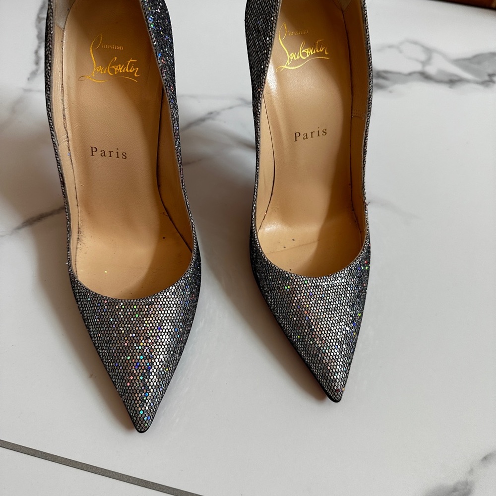 louboutin so kate glitter